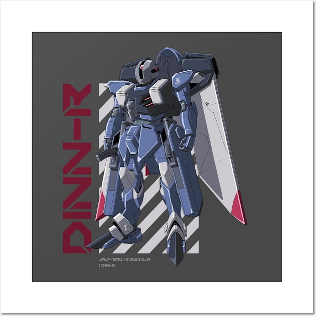 DINN-R Gundam Wall Art by Shapwac12